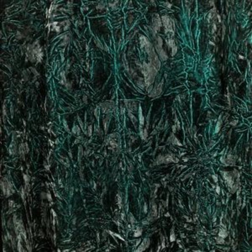 Sam Edelman Slit Sleeve Crushed Velvet Dress size 2 green prom formal - Picture 8 of 8